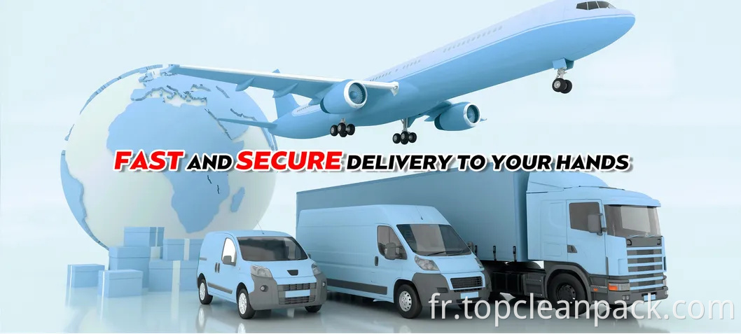 Le film d'emballage PE est résistant aux UV, antistatique, à la rouille, personnalisable et recyclable